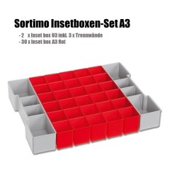 Sortimo Systemkoffer L-Boxx 102 anthrazit/Bosch kompatibel mit InsetBoxen A3 und Deckeleinlage