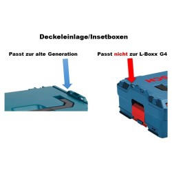 InsetBoxen Set A3 Rot/Grau für L-Boxx 102/ W-Boxx 102