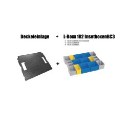 InsetBoxen BC3 und Deckeleinlage für die L-BOXX 102